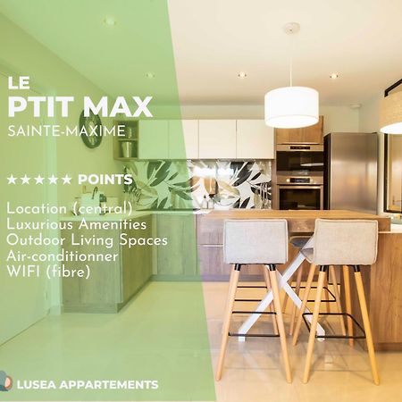 Le Ptit Max Centre Ville - Terrasse Сен Максим Екстериор снимка
